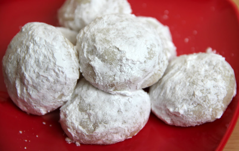  these delightful little snowballs also called Mexican Wedding Cakes