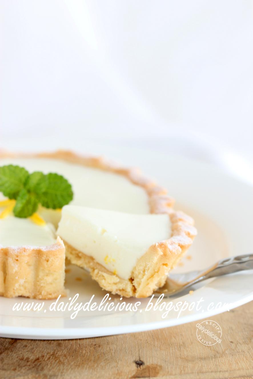 dailydelicious thai Milk tart Sweet, sweet my little tart!