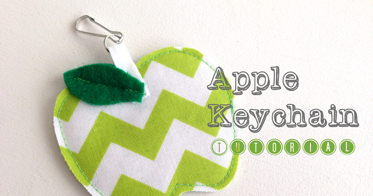 Jedi Craft Girl Apple Keychain Tutorial