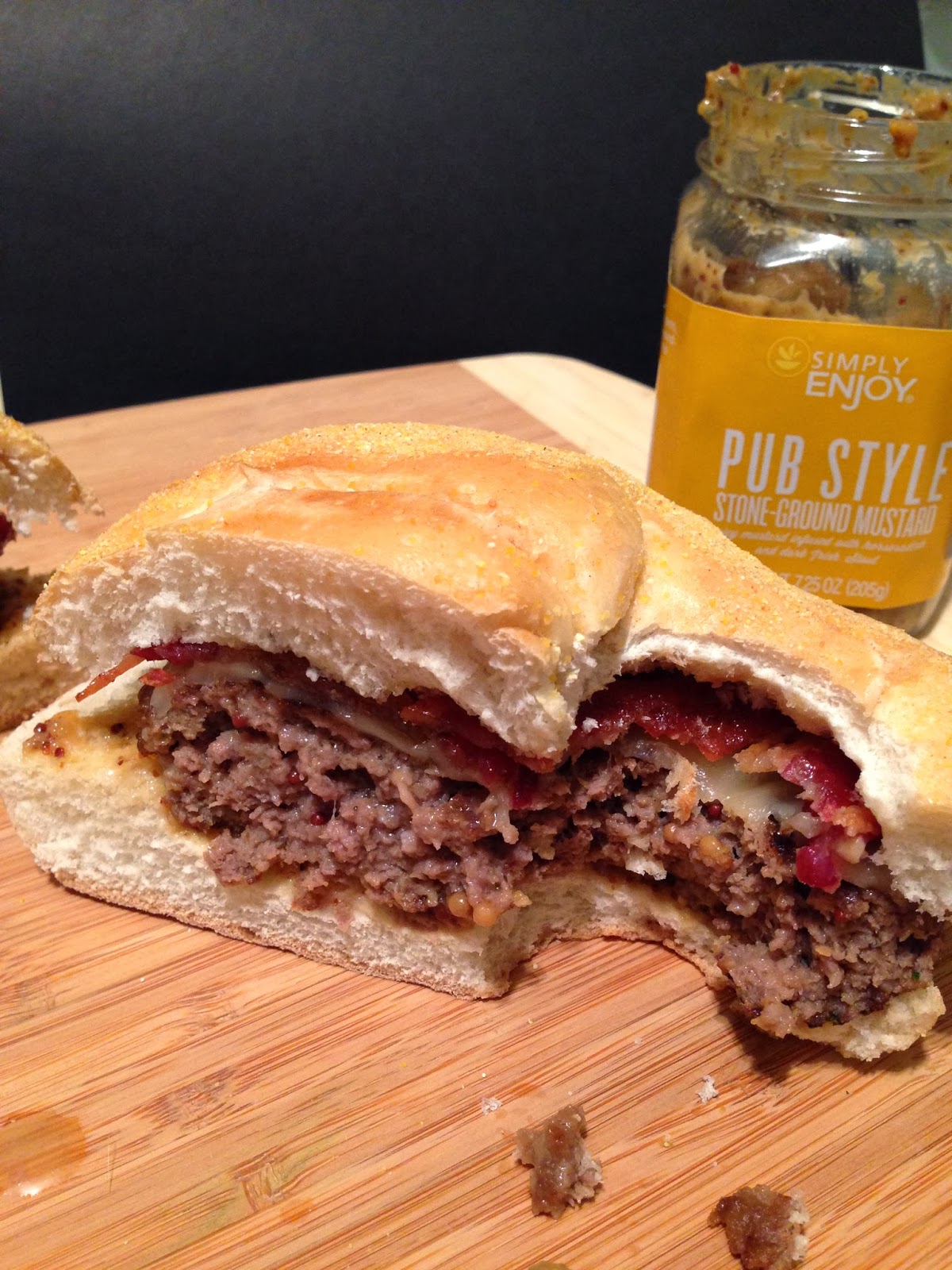 MapleBacon & Mustard Burgers