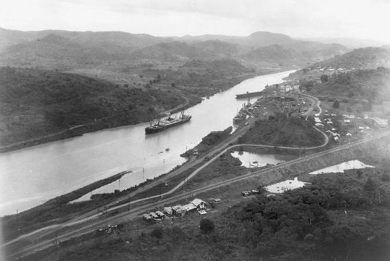 Старые фотографии: Панамский канал