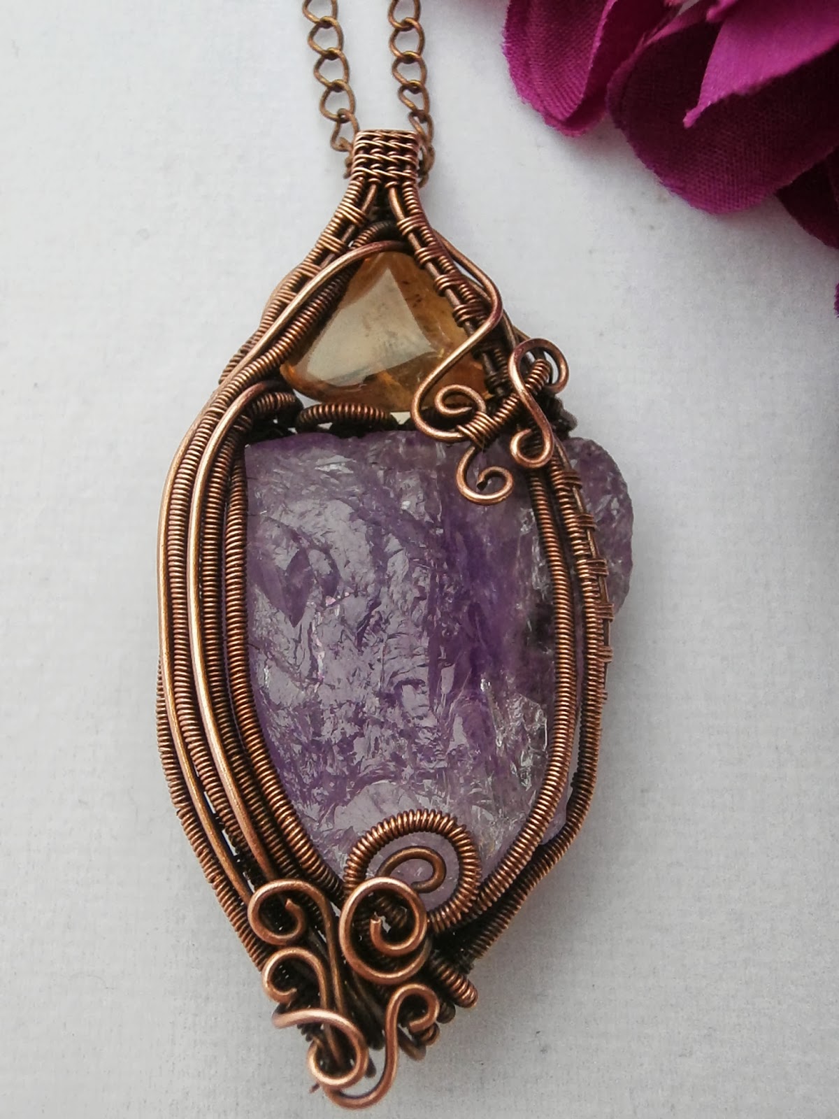 Perfectly Twisted Handmade Wire Wrapped Beaded and Gemstone Jewelry