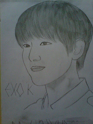 100 Gambar Sketsa Member Exo Terbaik 100 Gambar Sketsa Member Exo Terbaik