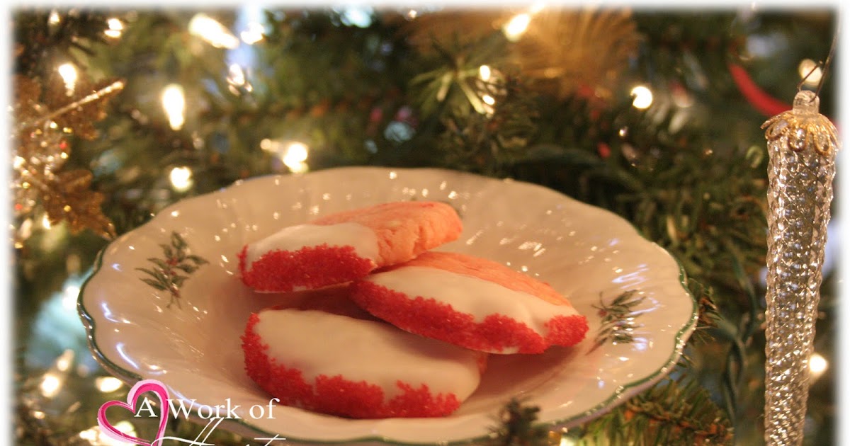 Cookies christmas must chocolate peppermint yahoo A Work of Heart: First batch of Christmas Cookies - 2011