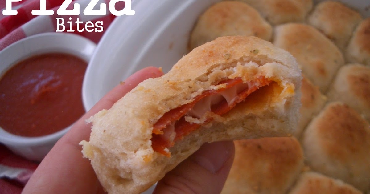 Leesh & Lu's Recipe Box Pizza Bites {or Pizza Rolls}