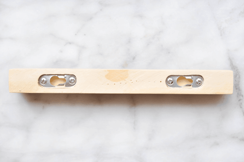 DIY Modern Wood Key Holder Tutorial