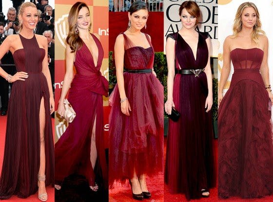 Se, em 2014, a Cor do Ano foi a Radiant Orchid, um tom feminino e luminoso, a Cor do Ano para 2015, segundo a Pantone, é o Marsala (18-1438), um tom mais sóbrio e escuro, inspirado no vinho italiano com o mesmo nome. Dicas de Moda. Blog de Moda Style Statement. Tendências. Outono/Inverno. Burgundy.