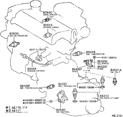 1988 toyota camry wiring diagram manual original