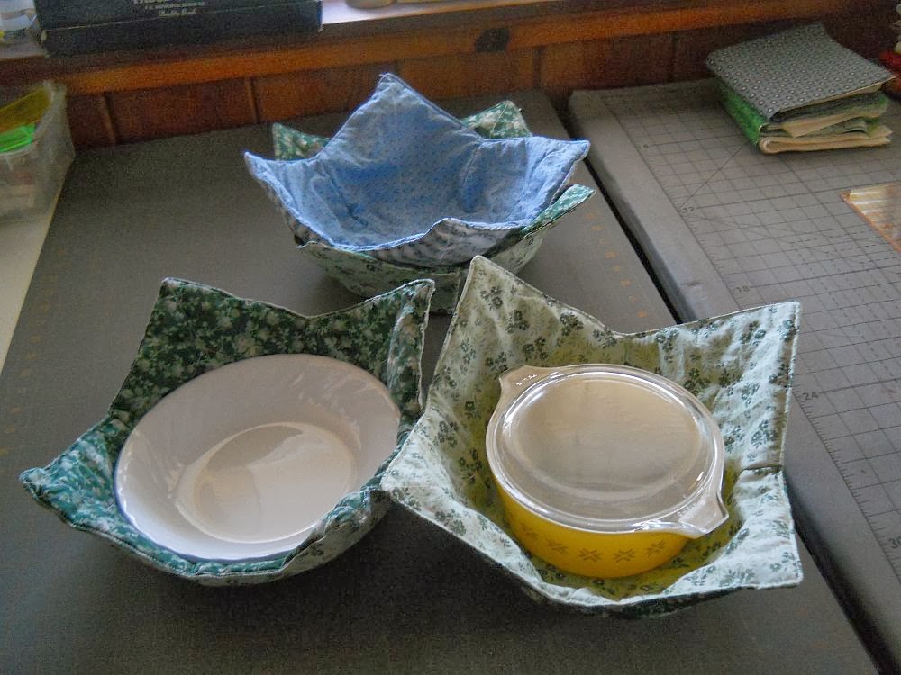 Scrapbox Quilts Microwave Hot Pad Bowls
