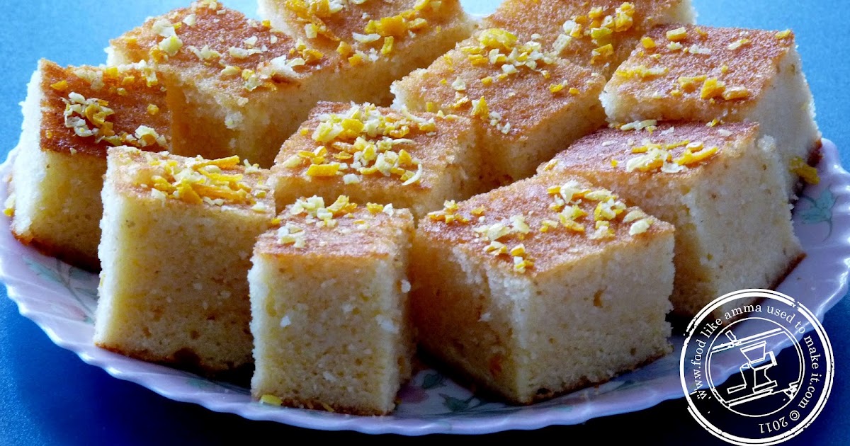Semolina Cake Recipe - Food like Amma used to make it