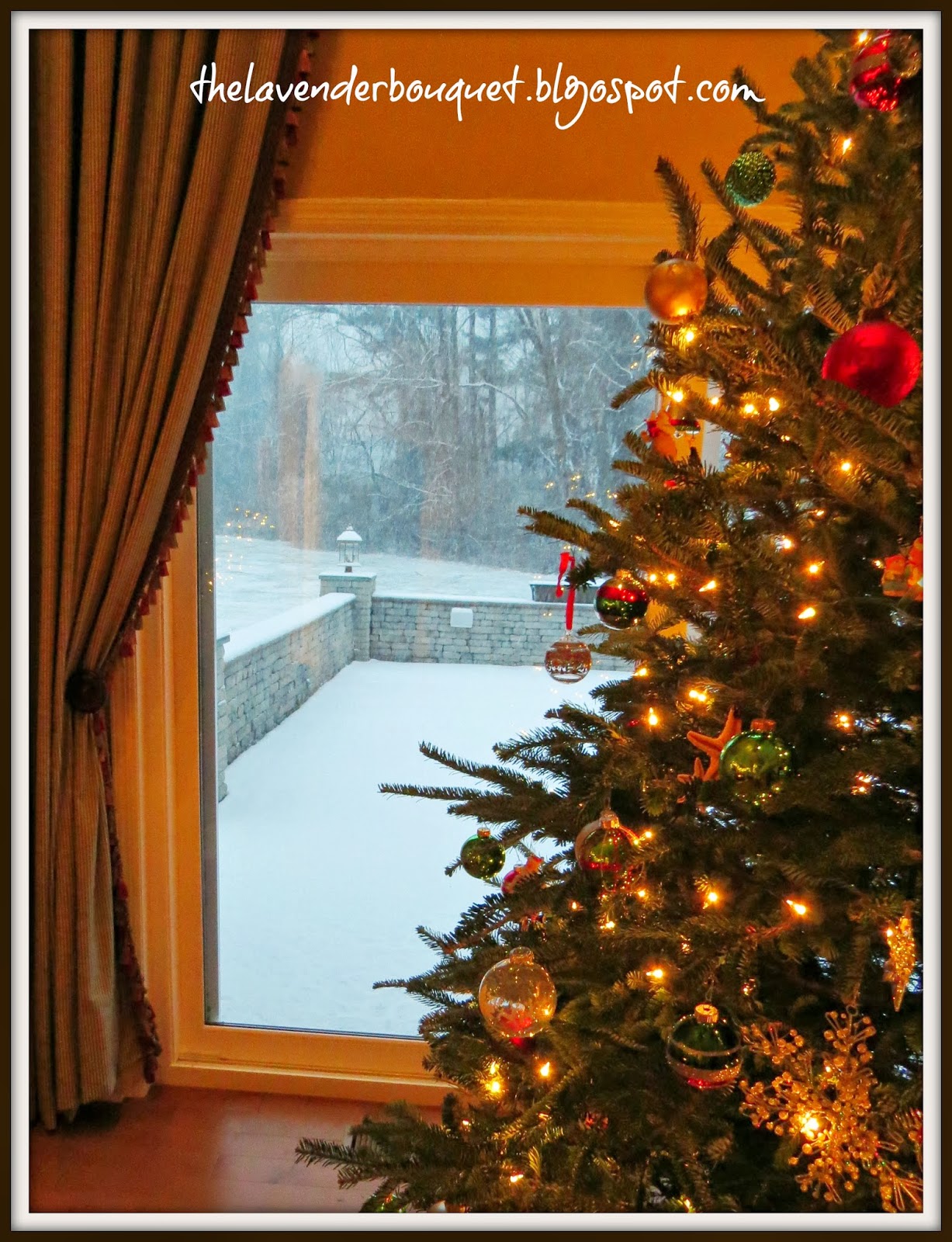 the lavender bouquet oops there goes the christmas tree the lavender bouquet oops there goes the christmas tree