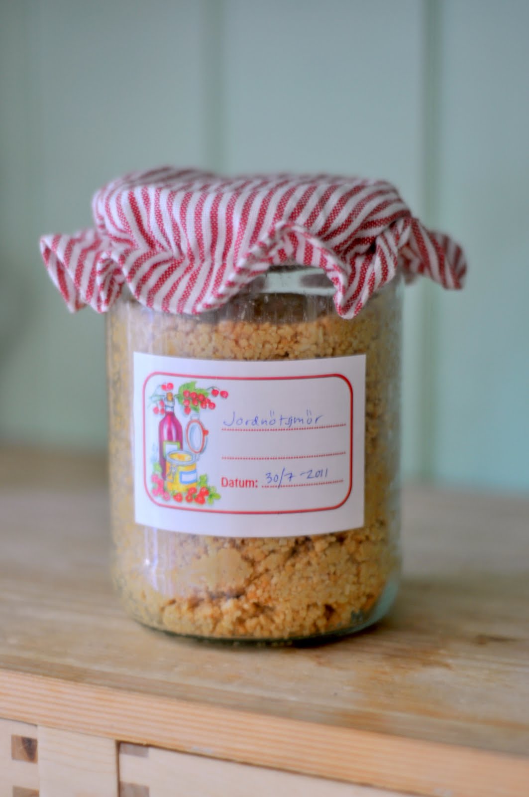 eget jordnötssmör recept
