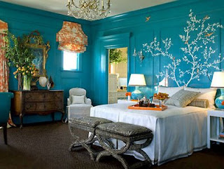 Interior Design Bedroom with Sea Theme