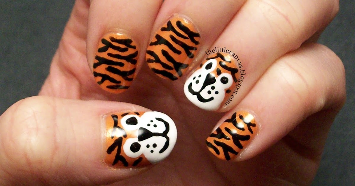 Year of the Tiger Nail Art: 10 Ideas for a Fierce Manicure - wide 3