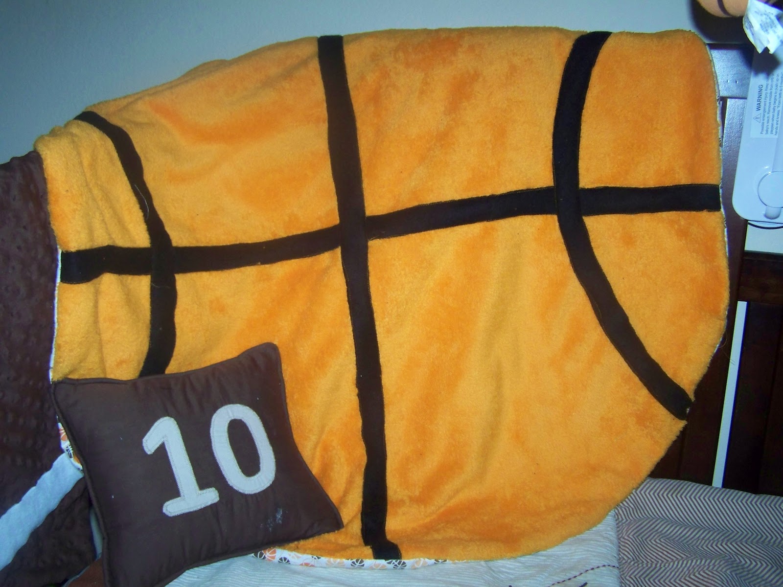 The Misadventures of Handmade Basketball Blankie