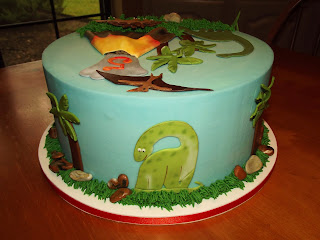 Suzy's Sweet Shoppe: Dinosaur Birthday Cake