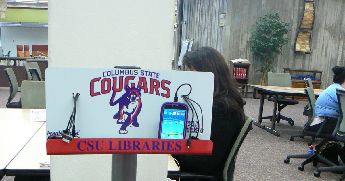CSU Libraries New Smartphone Charging Stations!