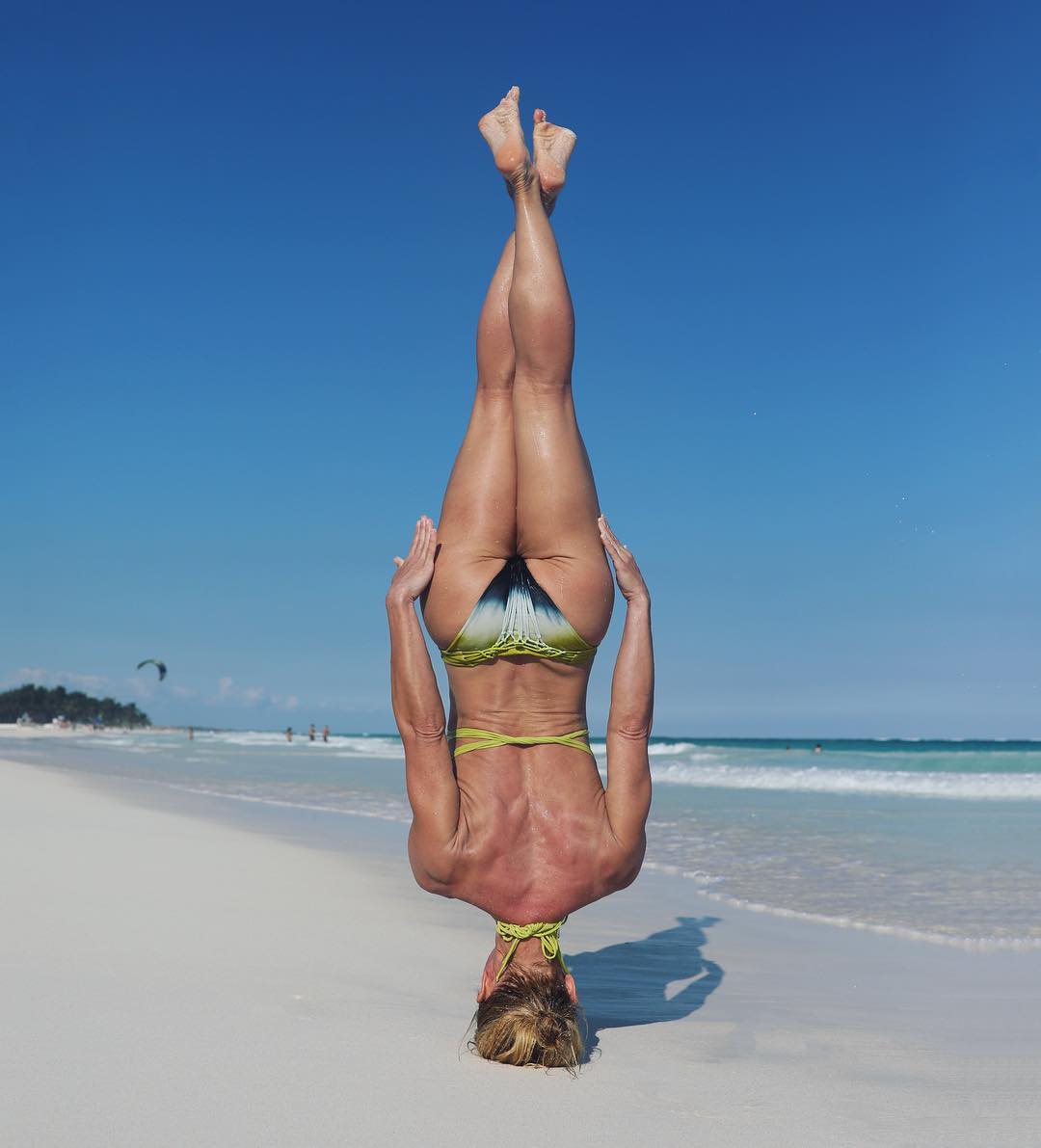 Yoga brianna beach first images