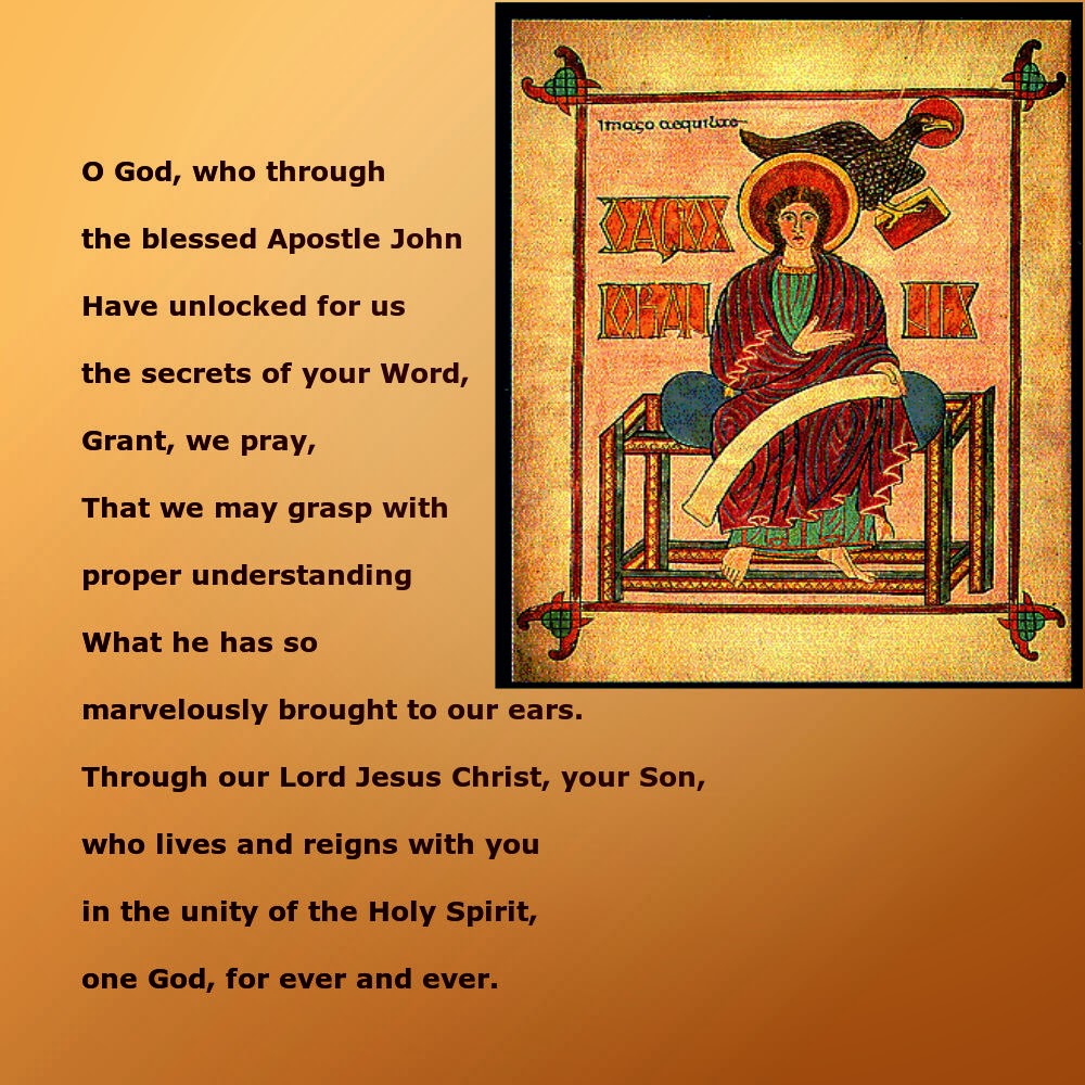 Daily Homilies Feast of Saint John, Apostle and Evangelist