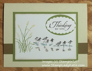 Card made with Stampin'UP!'s Wetlands Stamp Set