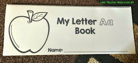 Miss Teacher Resources 101: Beginning Sounds, Beginning of Kindergarten