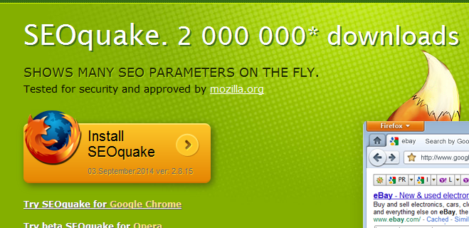 SEO quake toolbar Menggunakan Trik Google Untuk Mendapatkan Backlink Edu Dan Gov PR Tinggi