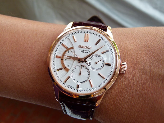 Jam Tangan Kuno Seiko Automatic Power Reserve Sarc 018