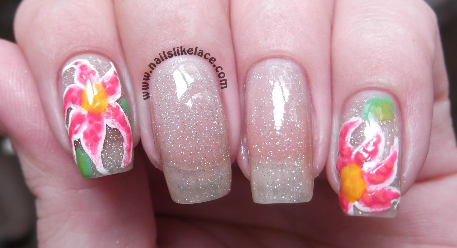 NailsLikeLace Lily Nails