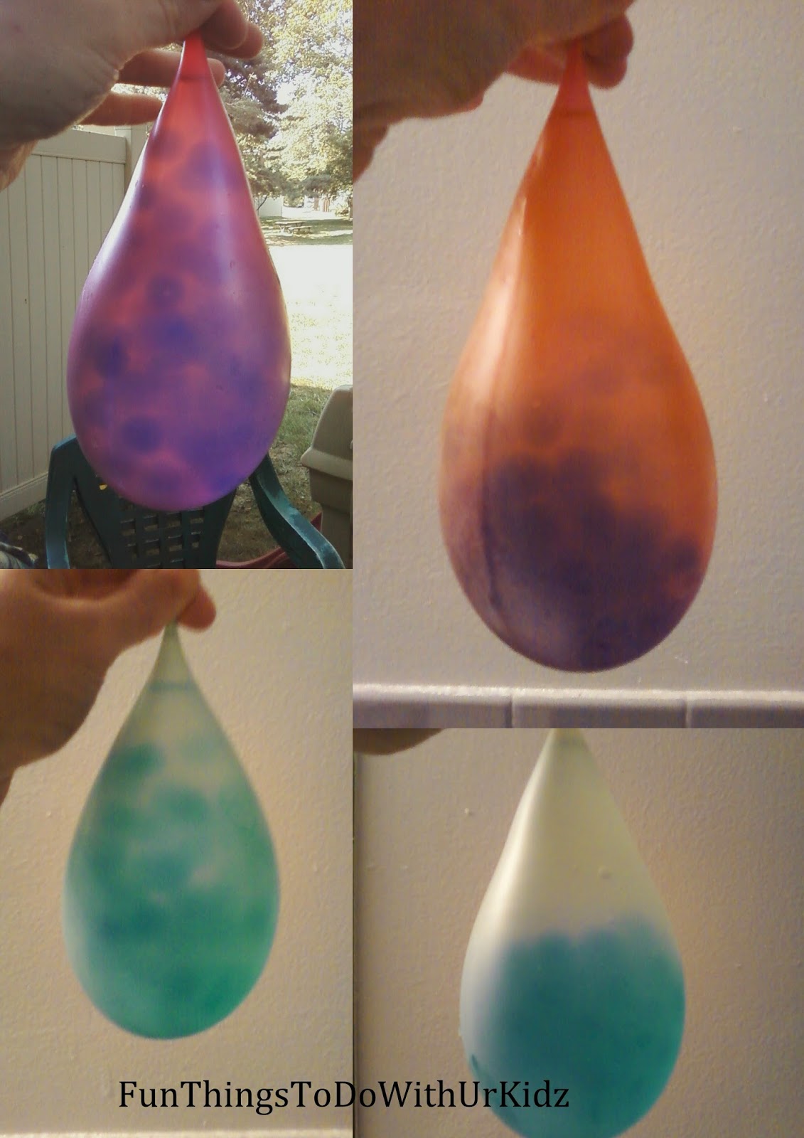 water beads in balloon