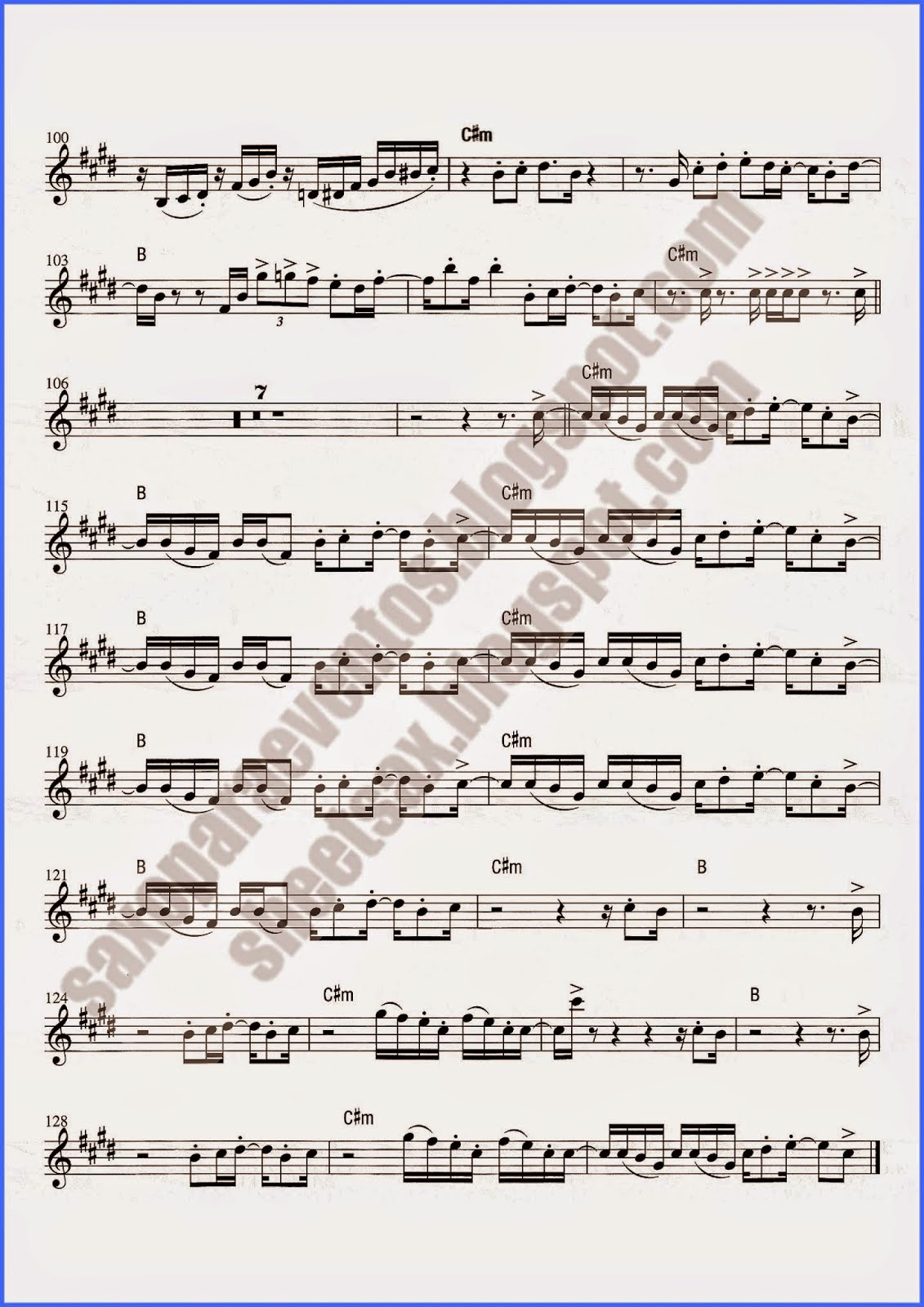 Conga by Gloria Estefan (Sheet music and playalong) for wind and string