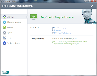 ESET Smart Security NOD32 Antivirus 6.0.314.0 Türkçe Full