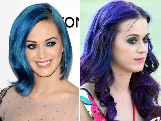 Enjoying Wonderful World Katy Perry Dyes Her Hair Another Crazy