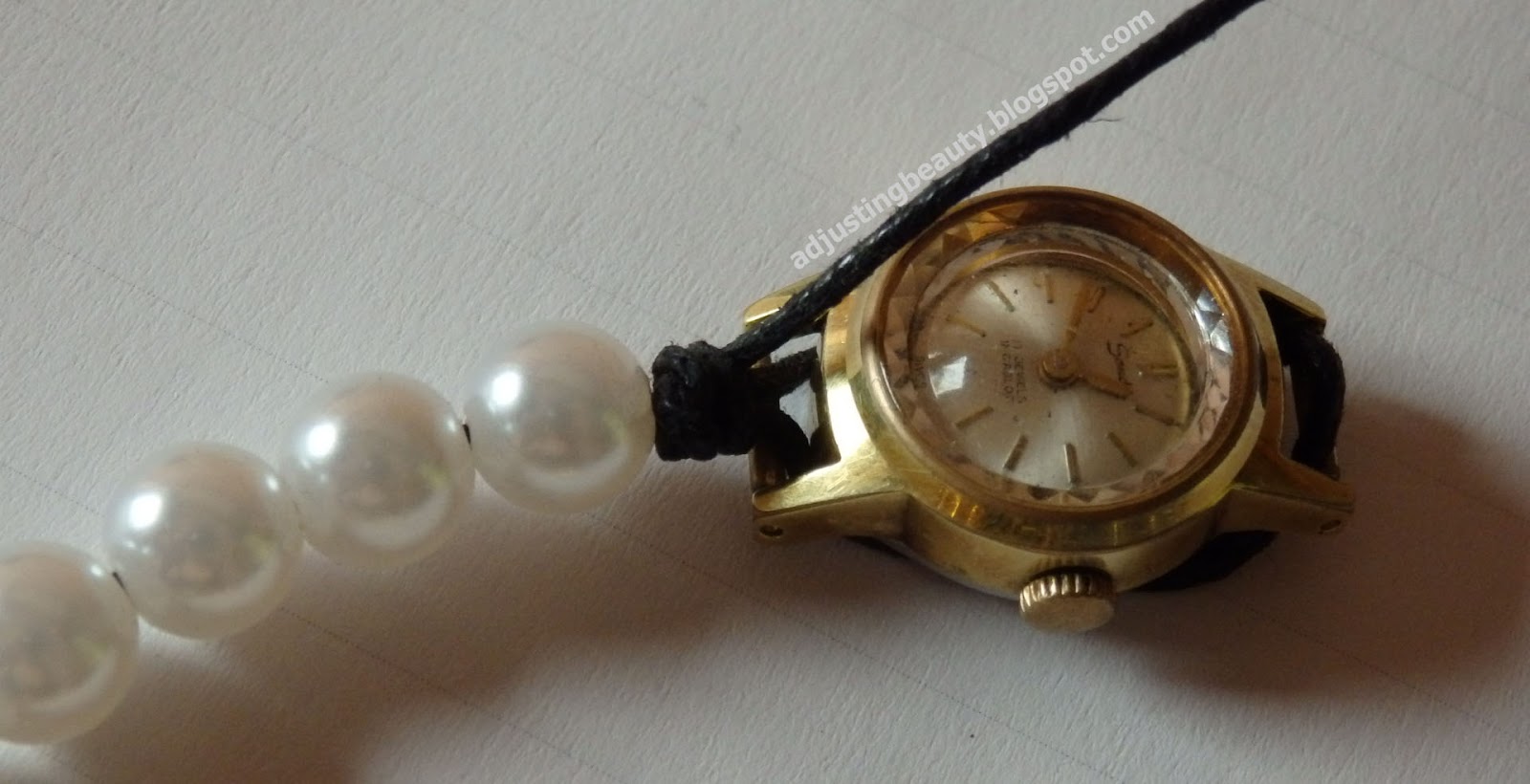 DIY Threeinone watch bracelet Adjusting Beauty