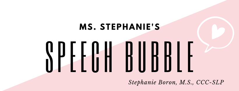 Ms.Stephanie's Speech Bubble