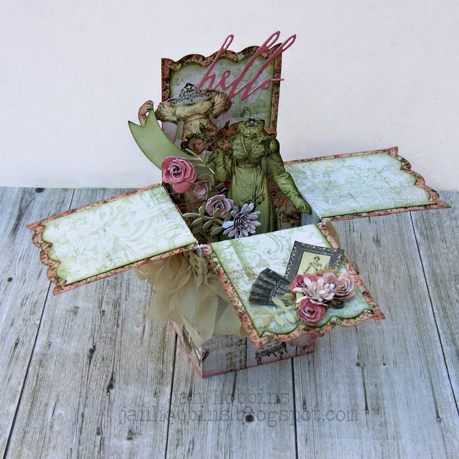 Card in a Box Tutorial In My Own Imagination