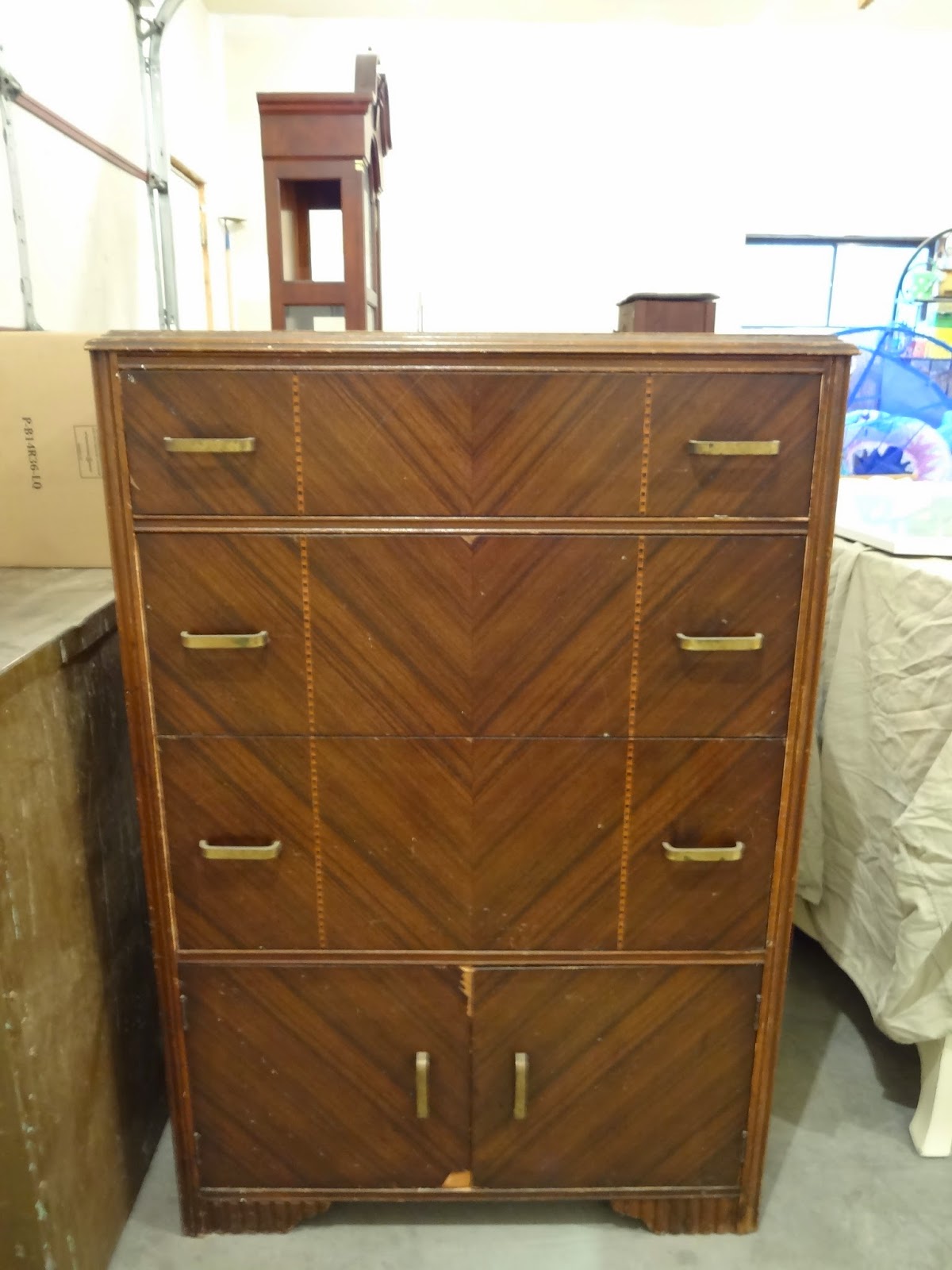 {createinspire} Vintage Highboy Makeover