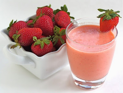 Resep & Cara Membuat Milkshake Strawberry Yogurt