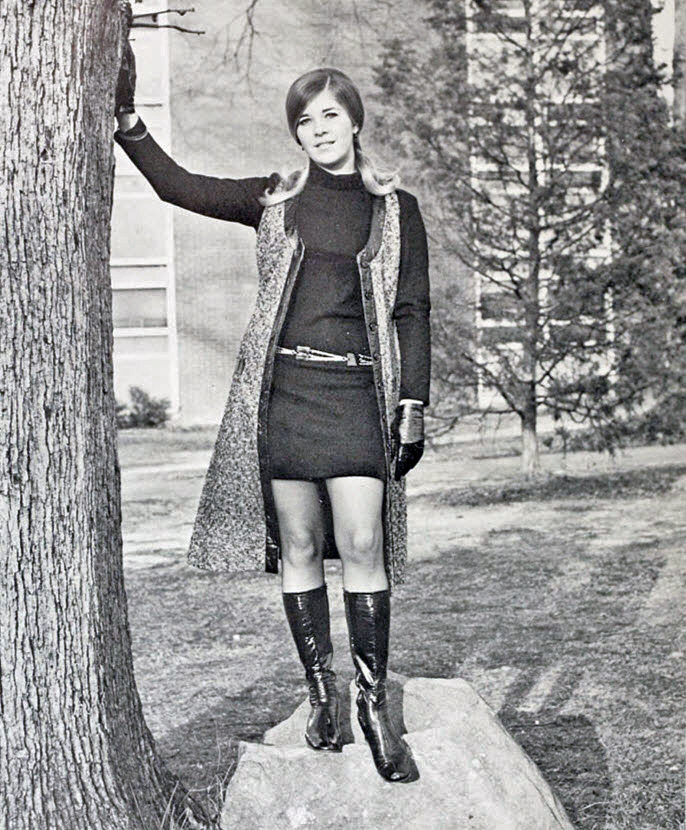 Vintage Photos of Girl in Mini Skirts vintage everyday