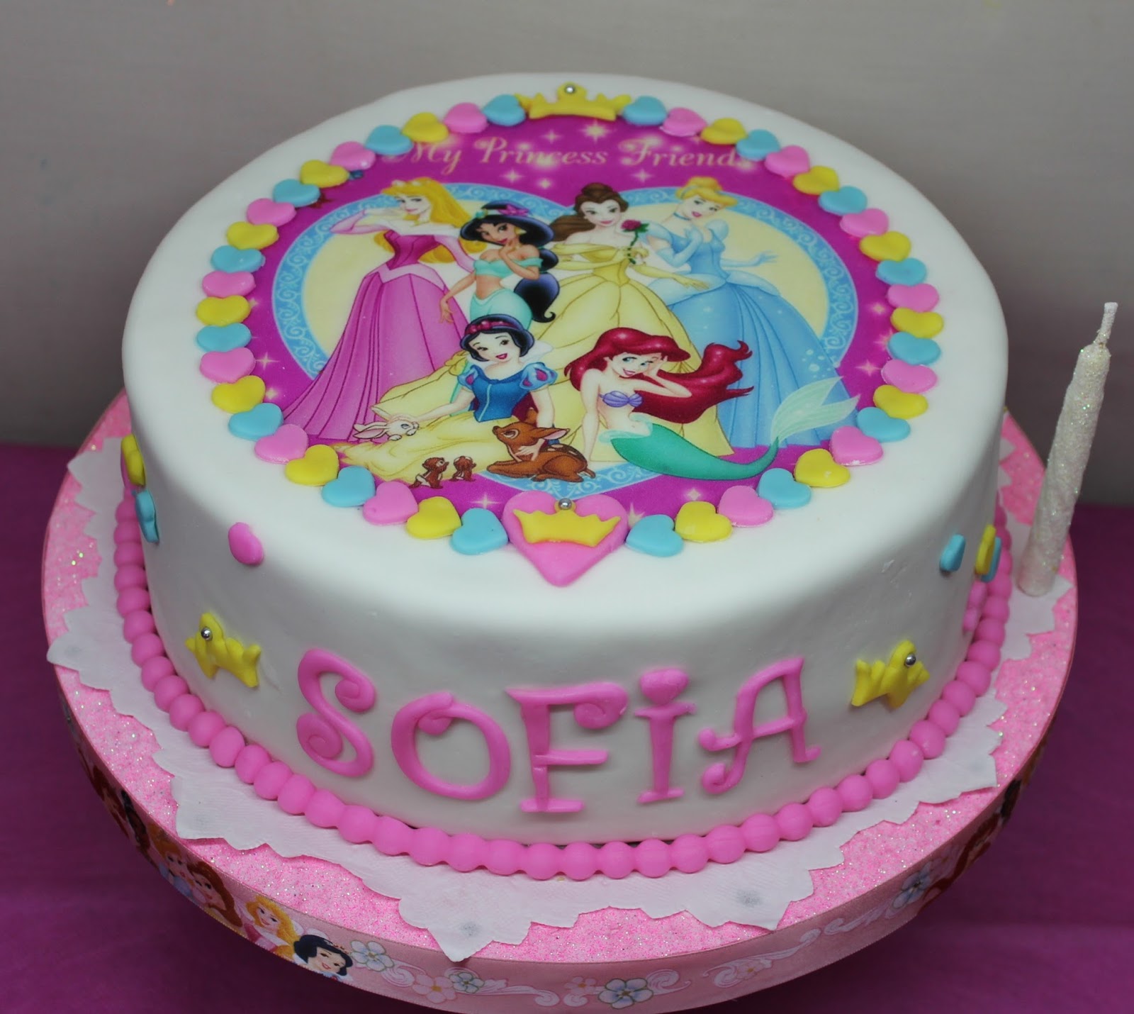 Imagenes de tortas de princesas Disney - Imagui