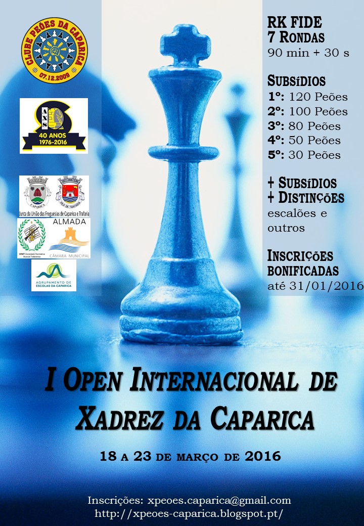 Torneio Escolar de Xadrez Online Almada 21