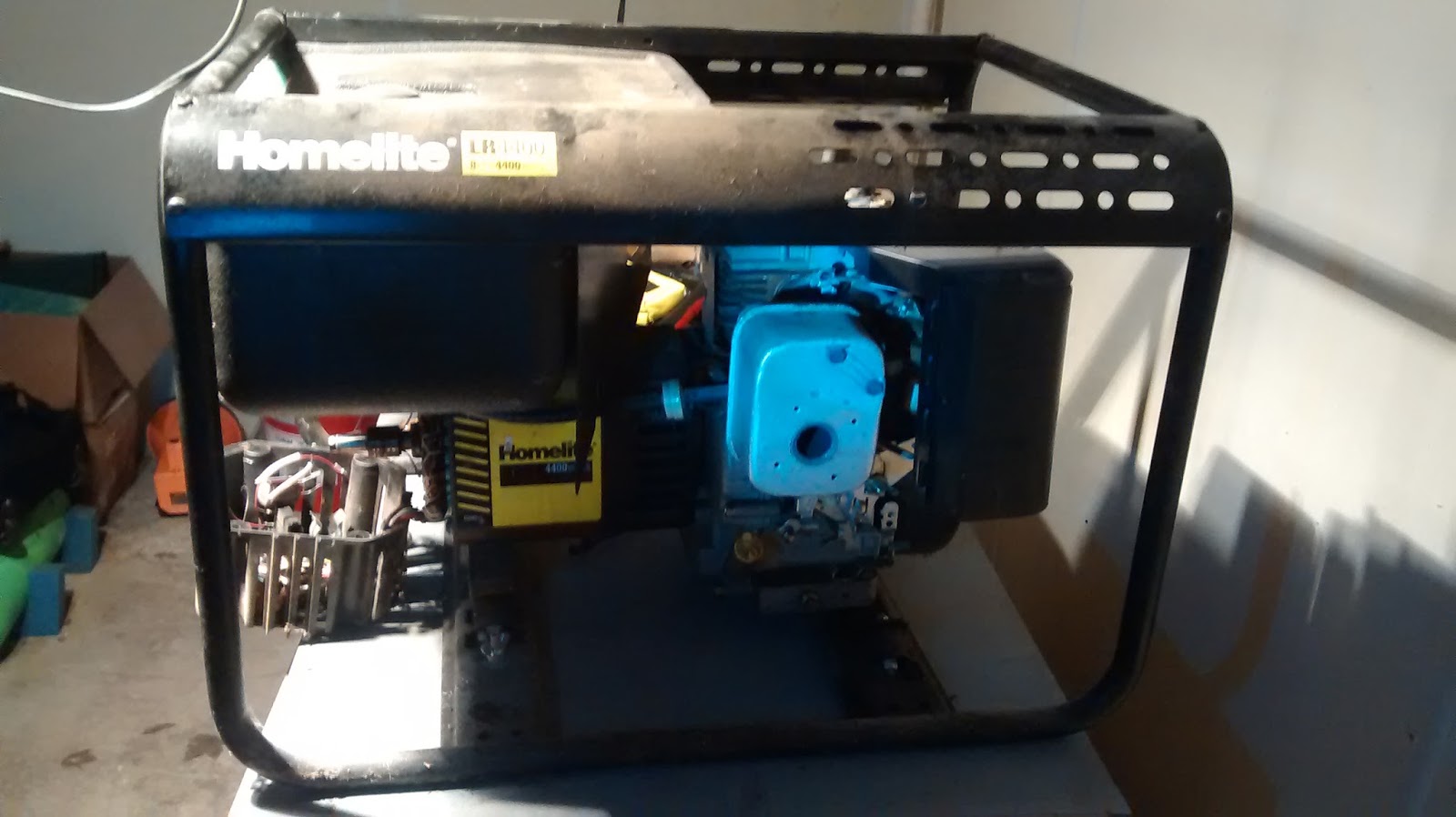 In Karl's Lab Portable Generator Repair