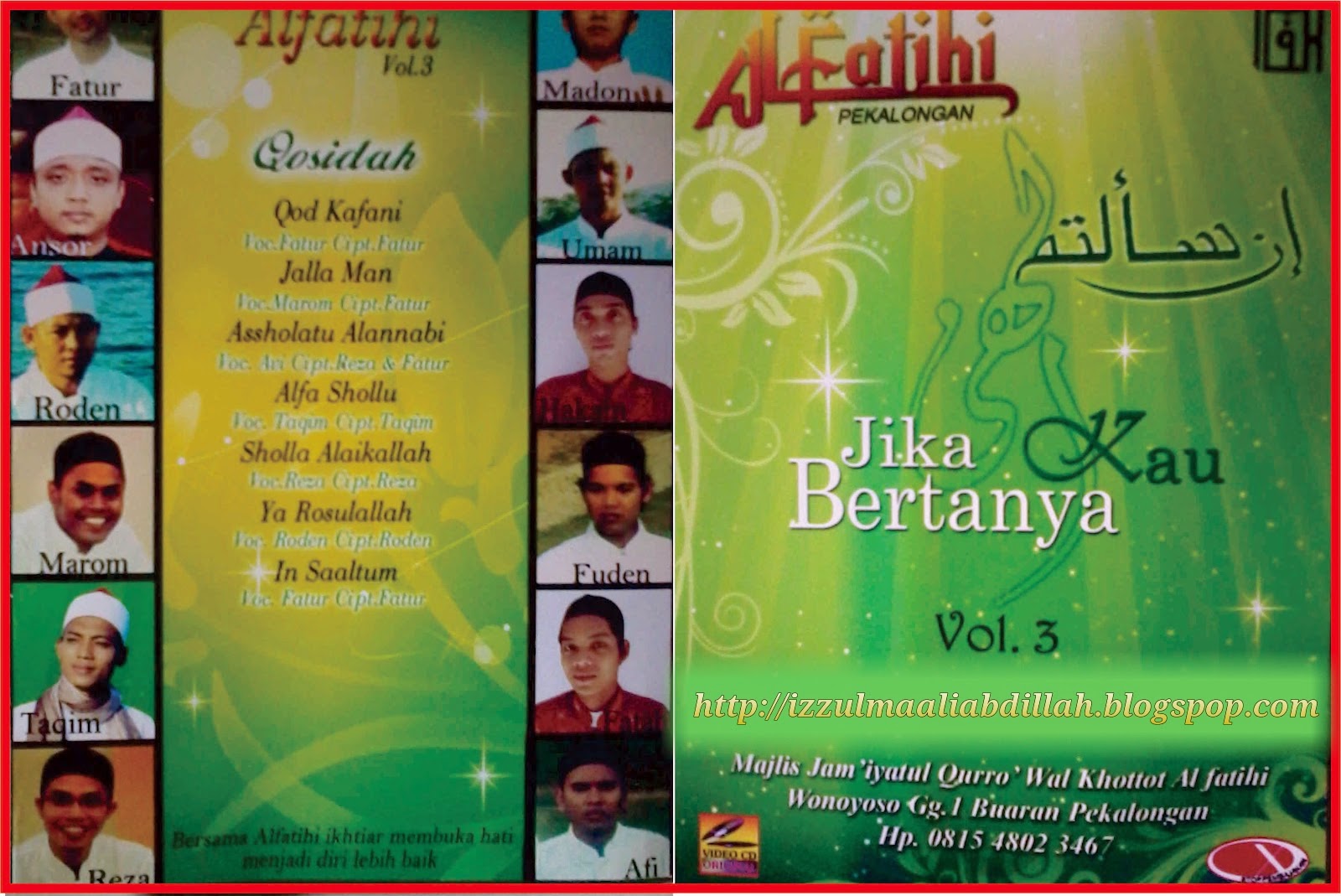 Kumpulan Nasyid Dan Sholawat Al Fatihi Pekalongan Album In Sa Altum