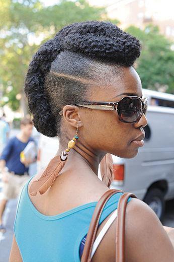 Tutorial Twisted Frohawk W Pompadour Curlynikki Natural Hair Care