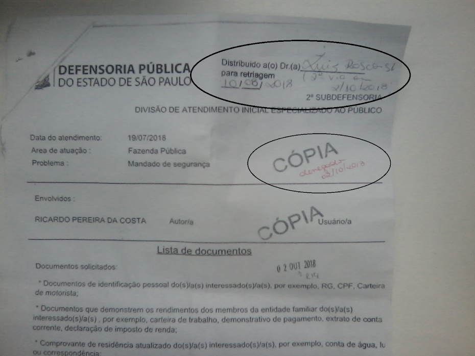 DEFENSORIA PUBLICA