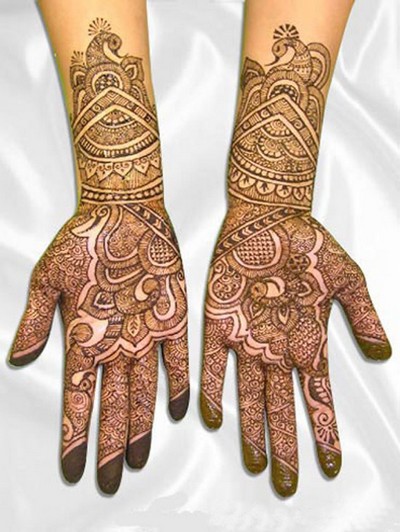Simple Mehndi Designs For Palm