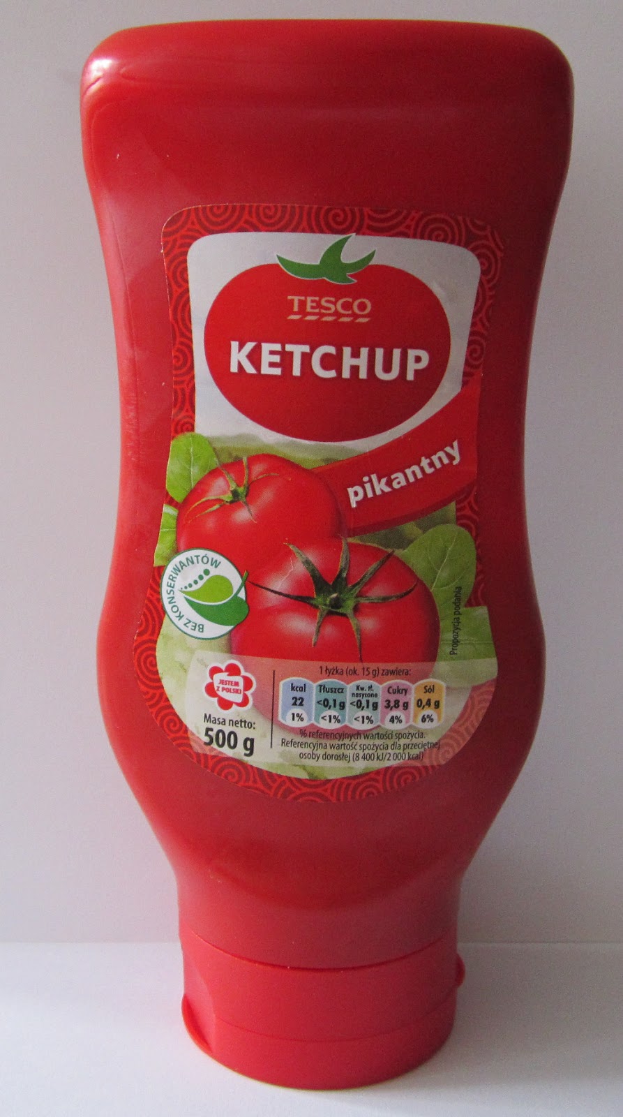 Warto Jeść Ketchup TESCO