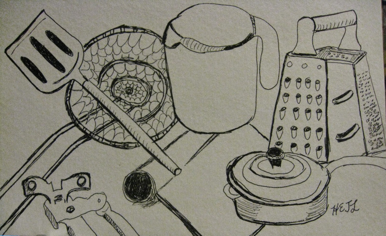 Live, Draw, Paint: Blueberries with Lemon Cream