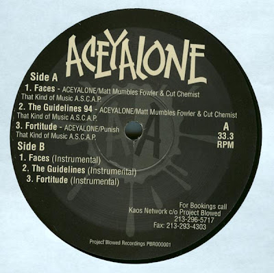 Aceyalone – Faces / Guidelines 94 / Fortitude (1999) (VLS) (320 kbps)