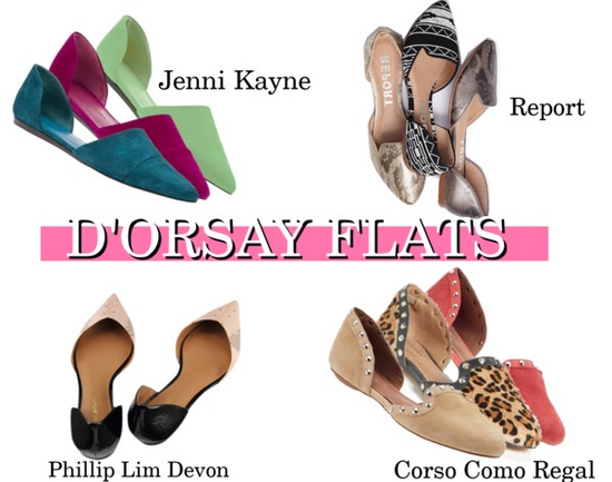 SPRING 2013 TRENDS || D'ORSAY FLATS