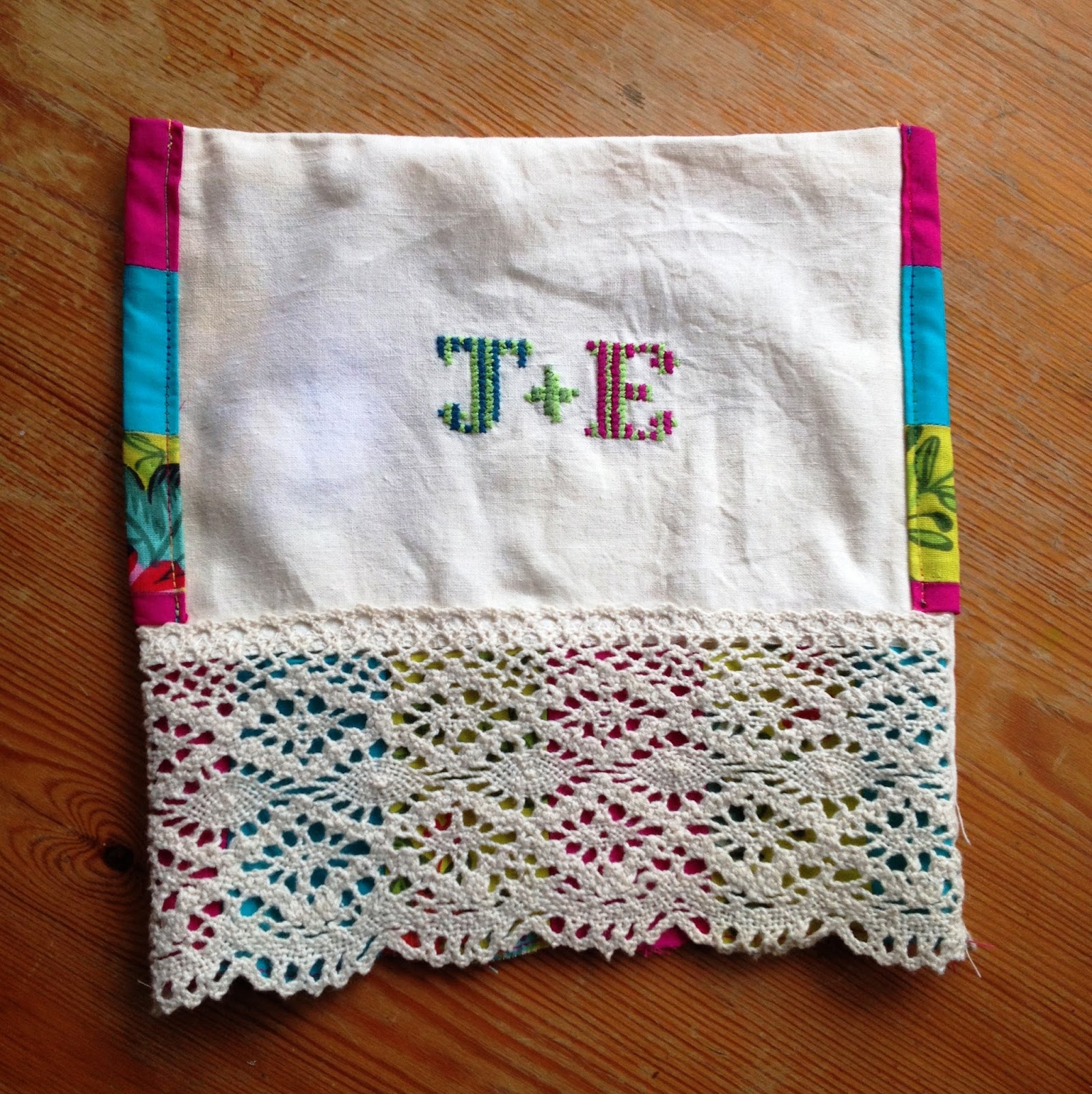 buttons and paint... and a Handmade Wedding Ring Pillow